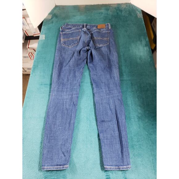 Lucky Brand Jeans Size 2 Womens Blue Stretch Pant Denim Mid Rise Charlie Skinny - Picture 10 of 12